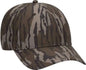 OTTO 171 1295 Mossy Oak Camouflage Superior Polyester Twill 6 Panel Low Profile Baseball Cap Bottomland Mosely Oak