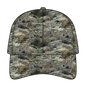 OTTO 171-1296 Mossy Oak Camouflage 6 Panel Low Profile Dad Cap - Mountain Country Range - Mountain Country Range / 6