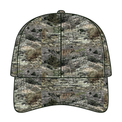 OTTO 171-1296 Mossy Oak Camouflage 6 Panel Low Profile Dad Cap - Mountain Country Range - Mountain Country Range / 6