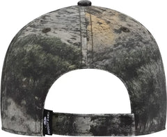 OTTO 171-1296 Mossy Oak Camouflage Garment Washed Superior Cotton Twill 6 Panel Low Profile Baseball Cap - Mountain