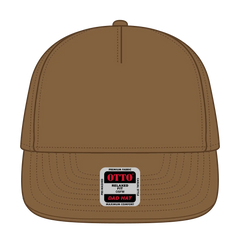 OTTO 176-1315 5 Panel Low Profile Dad Cap - Coyote Brown - Coyote Brown / 6 1/2’’ - 7 5/8’’