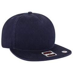 OTTO 176-1315 5 Panel Low Profile Dad Cap - Navy - Navy / 6 1/2’’ - 7 5/8’’