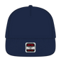 OTTO 176-1315 5 Panel Low Profile Dad Cap - Navy - Navy / 6 1/2’’ - 7 5/8’’