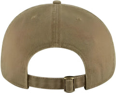 OTTO 176-1315 5 Panel Low Profile Style Dad Cap - Coyote Brown - Brown / One Size Fits Most