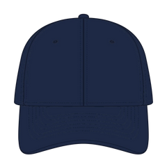 OTTO 18-010 6 Panel Low Profile Baseball Cap - Navy - Navy / 6 1/2’’ - 7 5/8’’