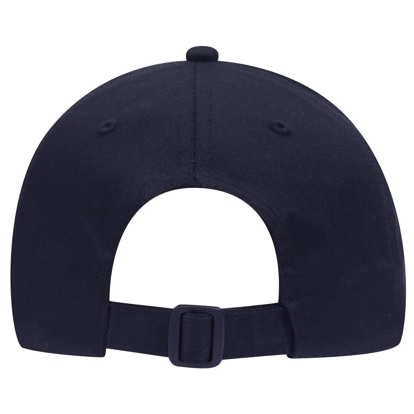 OTTO 18-010 6 Panel Low Profile Baseball Cap - Navy - Navy / 6 1/2’’ - 7 5/8’’