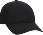 OTTO 18-010 Brushed Cotton Twill Low Profile Pro Style Cap - Black - Black / One Size Fits Most