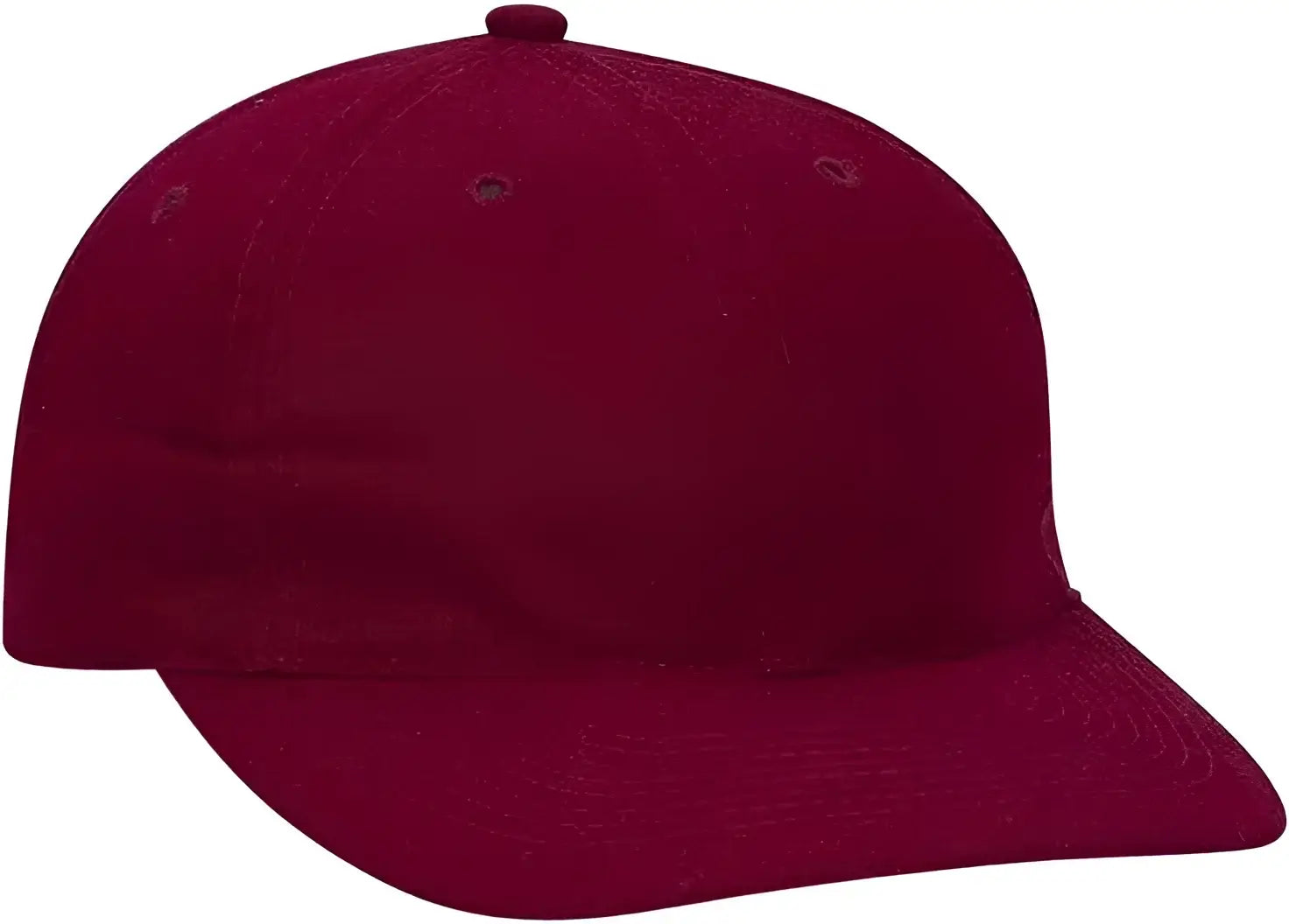 OTTO 18-016 Brushed Cotton Twill Low Profile Pro Style Cap - Burgandy Maroon - Maroon / One Size Fits Most