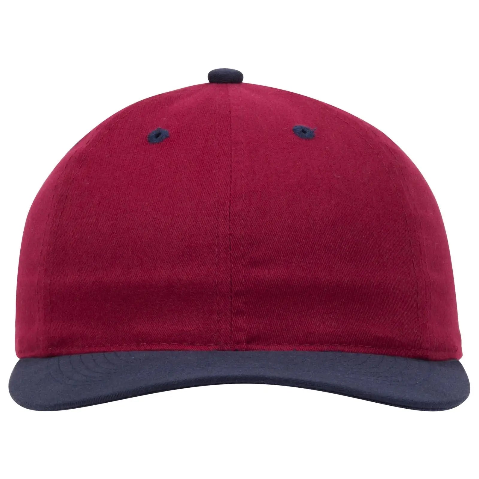 OTTO 18-017 6 Panel Low Profile Baseball Cap - Nvy/Burg.Marn - Nvy/Burg.Marn / 6 1/2’’ - 7 5/8’’