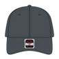 OTTO 18-1219 6 Panel Low Profile Dad Cap - Char. Gray - Char. Gray / 6 1/2’’ - 7 5/8’’