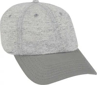 OTTO 18-1231A 6 Panel Low Profile Baseball Cap - Gray Heather Gray - Gray / One Size Fits Most