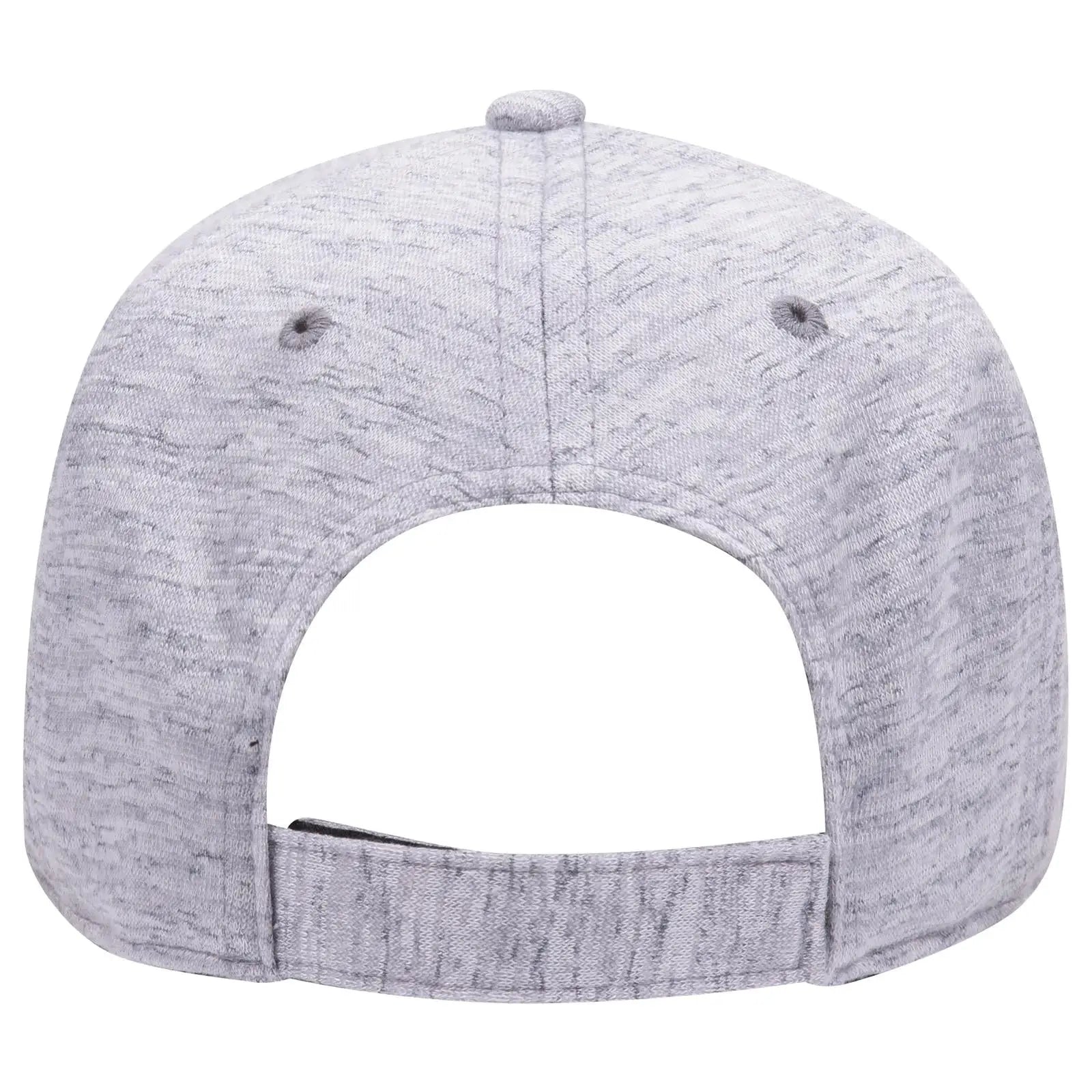 OTTO 18-1231A 6 Panel Low Profile Baseball Cap - Heath. Gray - Heath. Gray / 6 1/2’’ - 7 5/8’’