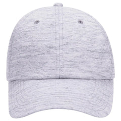 OTTO 18-1231A 6 Panel Low Profile Baseball Cap - Heath. Gray - Heath. Gray / 6 1/2’’ - 7 5/8’’