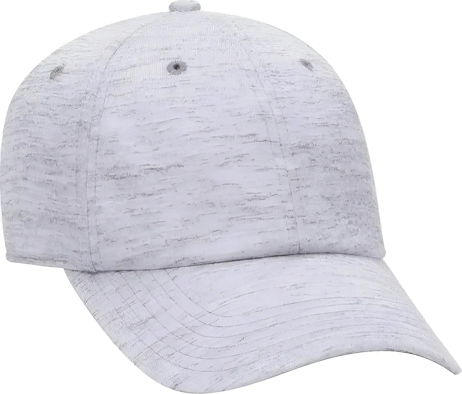 OTTO 18-1231A 6 Panel Low Profile Baseball Cap - Heather Gray - Gray / One Size Fits Most