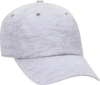 OTTO 18-1231A 6 Panel Low Profile Baseball Cap - Heather Gray - Gray / One Size Fits Most