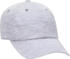 OTTO 18-1231A 6 Panel Low Profile Baseball Cap - Heather Gray - Gray / One Size Fits Most