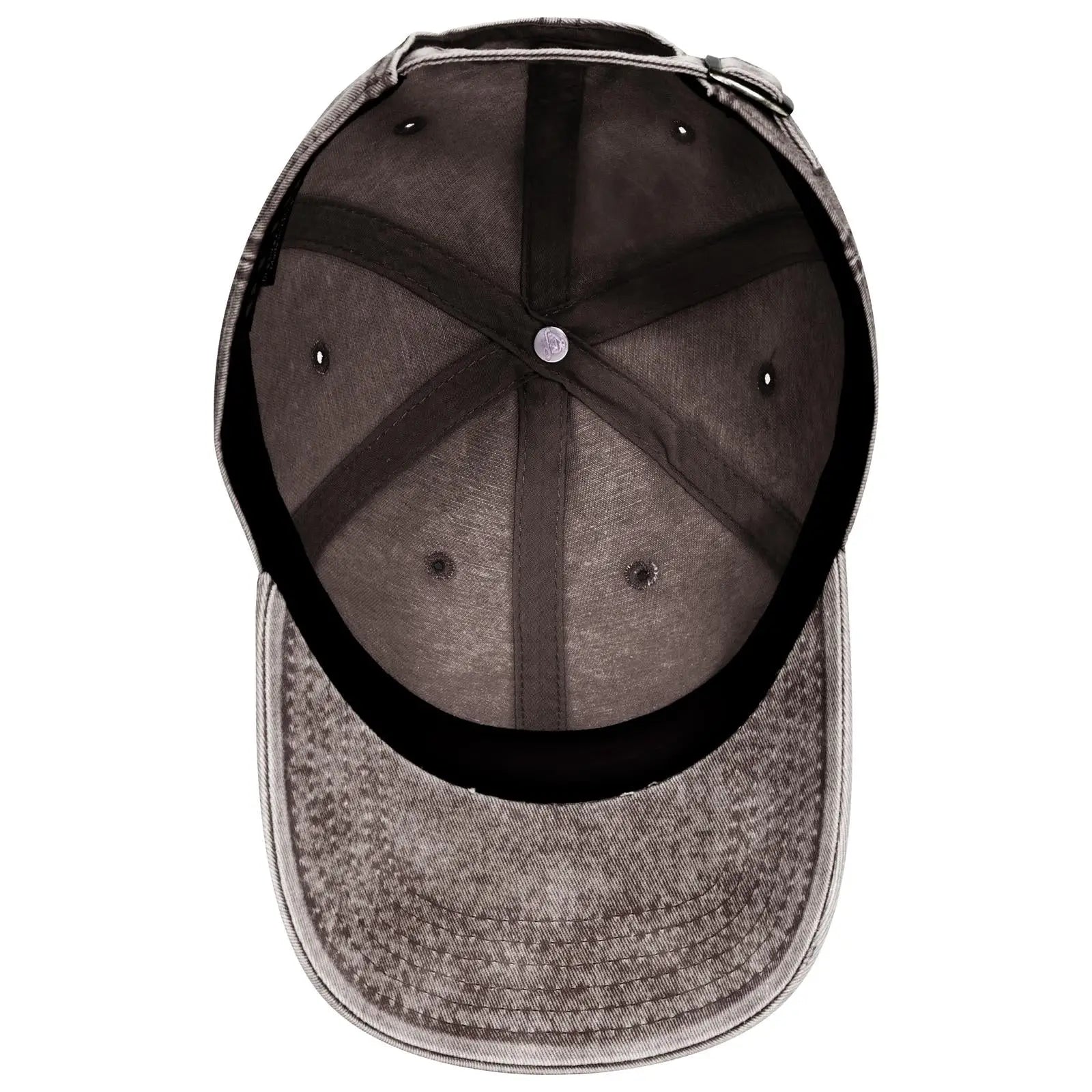 OTTO 18-1248 6 Panel Low Profile Dad Cap - Char. Gray - Char. Gray / 6 1/2’’ - 7 5/8’’