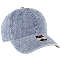 OTTO 18-1248 6 Panel Low Profile Dad Cap - Lt. Blue - Lt. Blue / 6 1/2’’ - 7 5/8’’