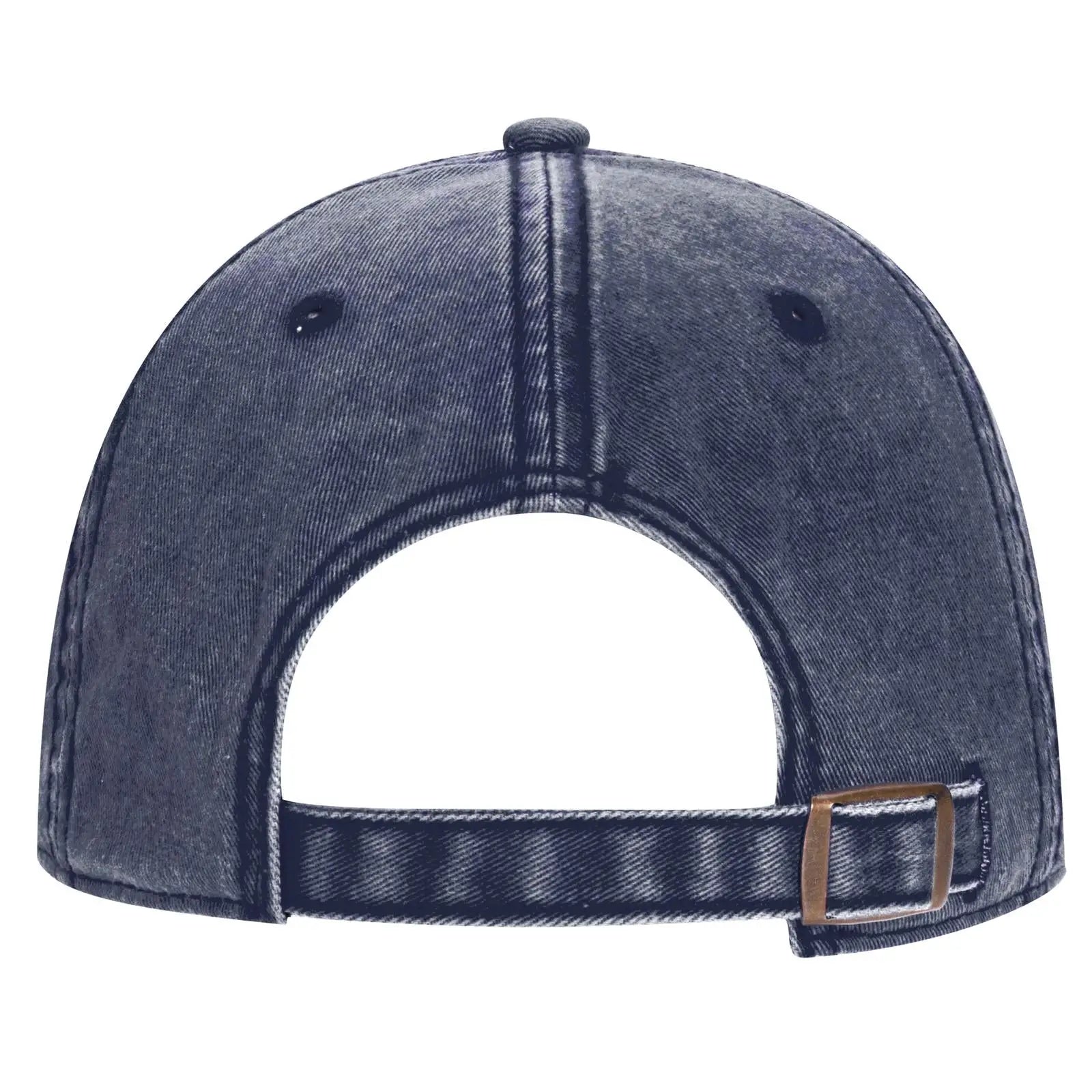 OTTO 18-1248 6 Panel Low Profile Dad Cap - Navy - Navy / 6 1/2’’ - 7 5/8’’