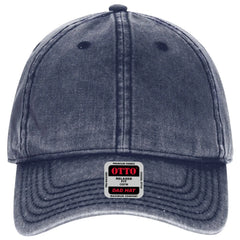 OTTO 18-1248 6 Panel Low Profile Dad Cap - Navy - Navy / 6 1/2’’ - 7 5/8’’