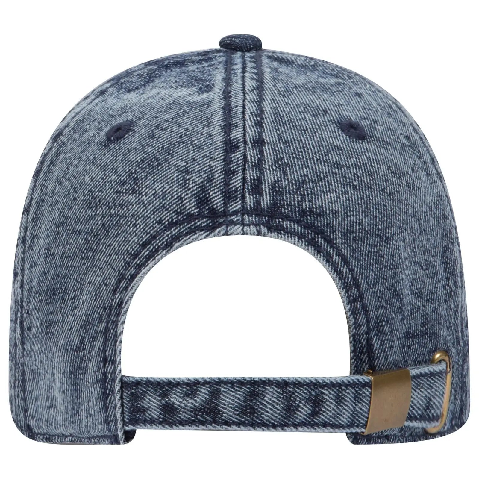OTTO 18-1249 6 Panel Low Profile Dad Cap - Navy - Navy / 6 1/2’’ - 7 5/8’’