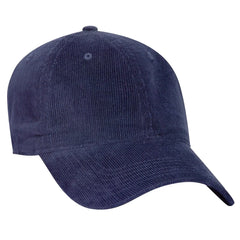 OTTO 18-1272 6 Panel Low Profile Baseball Cap - Navy - Navy / 6 1/2’’ - 7 5/8’’