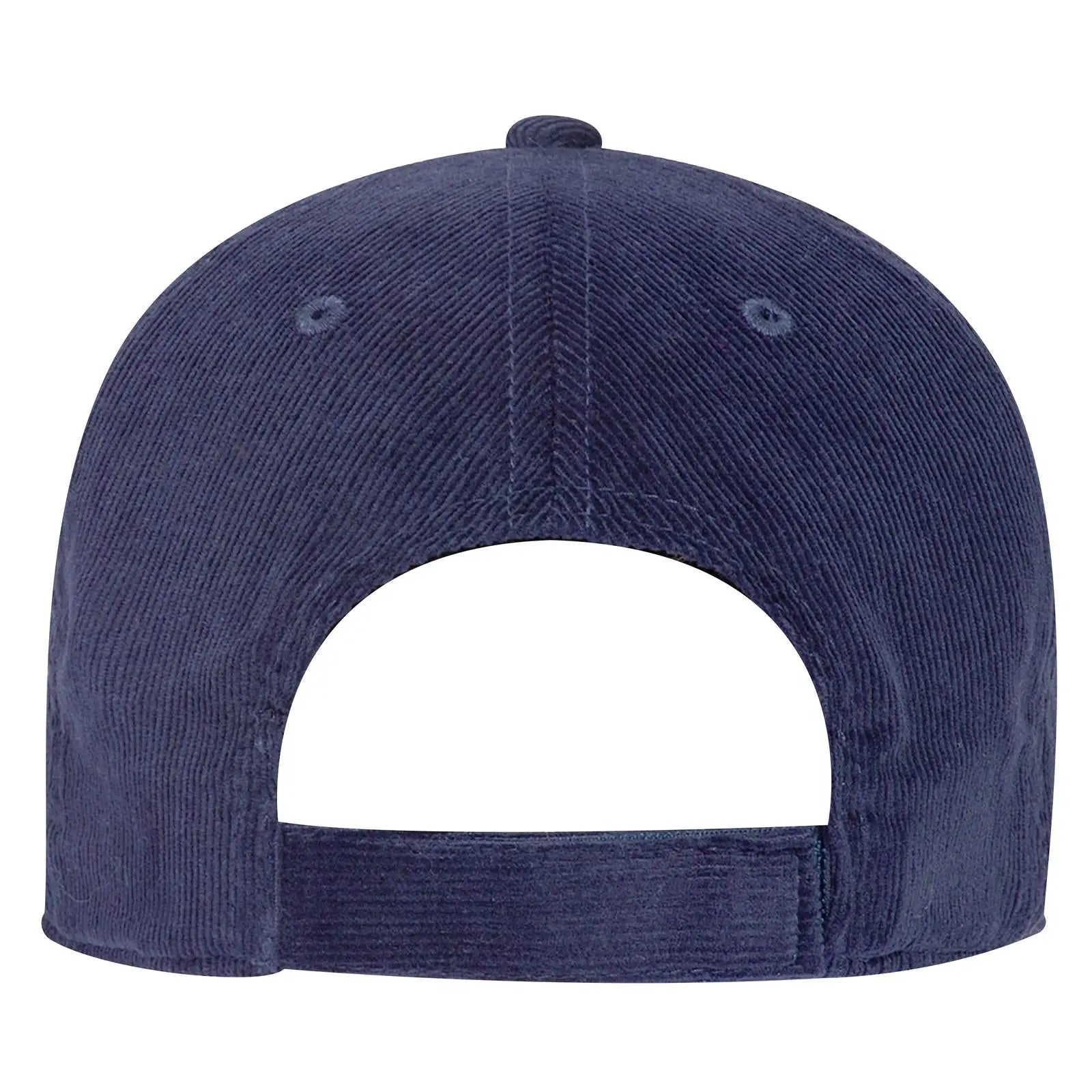 OTTO 18-1272 6 Panel Low Profile Baseball Cap - Navy - Navy / 6 1/2’’ - 7 5/8’’