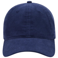 OTTO 18-1272 6 Panel Low Profile Baseball Cap - Navy - Navy / 6 1/2’’ - 7 5/8’’