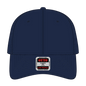 OTTO 18-1272 6 Panel Low Profile Baseball Cap - Navy - Navy / 6 1/2’’ - 7 5/8’’