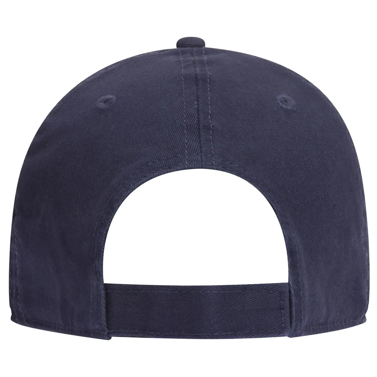 OTTO 18-1282 ’OTTO Comfy Fit’ 6 Panel Low Profile Dad Cap - Navy - Navy / 6 1/2’’ - 7 5/8’’