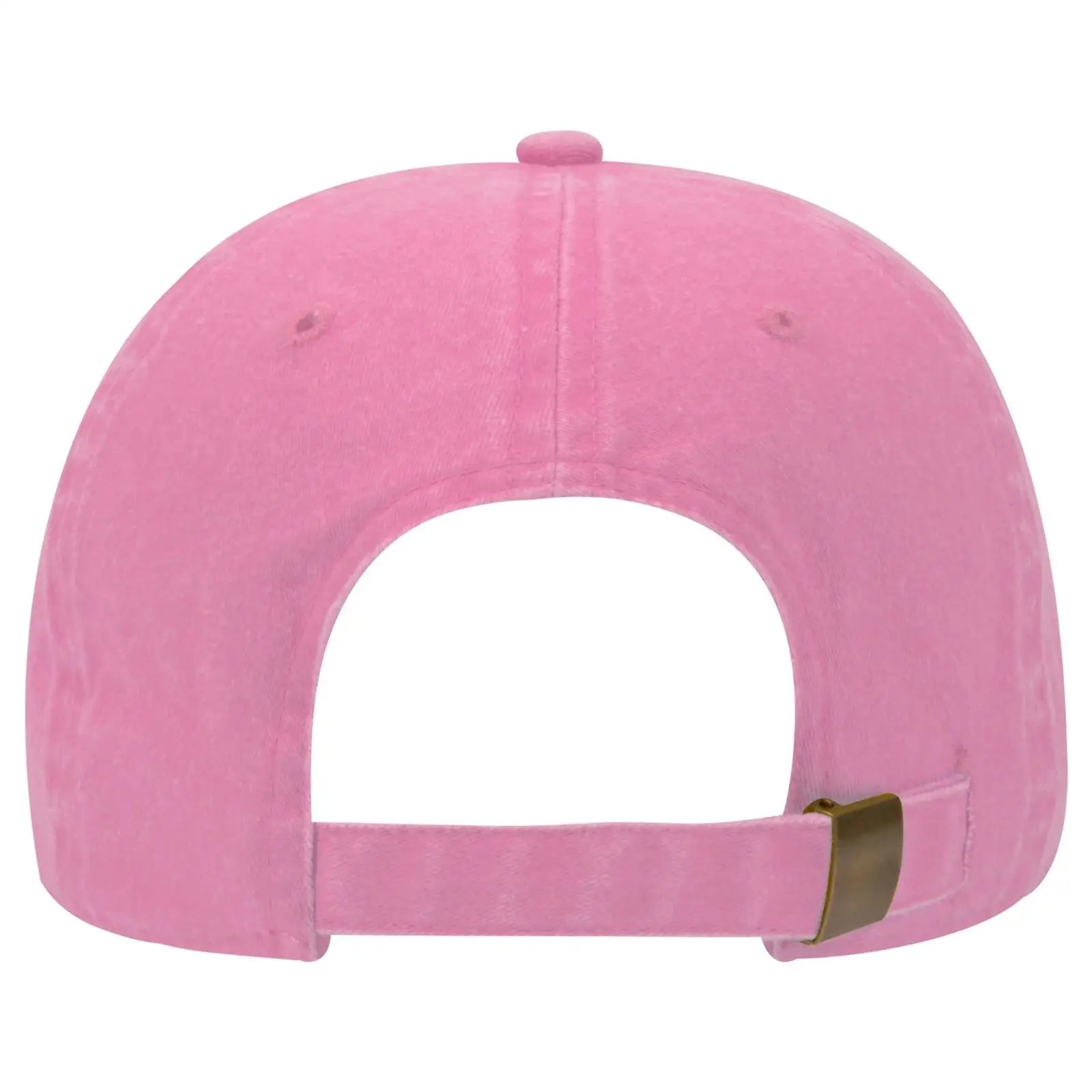 OTTO 18-202 6 Panel Low Profile Dad Cap - Azalea - Azalea / 6 1/2’’ - 7 5/8’’