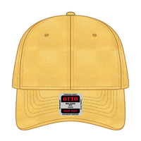 OTTO 18-202 6 Panel Low Profile Dad Cap - Bright Yellow - Bright Yellow / 6 1/2’’ - 7 5/8’’