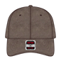 OTTO 18-202 6 Panel Low Profile Dad Cap - Brown - Brown / 6 1/2’’ - 7 5/8’’
