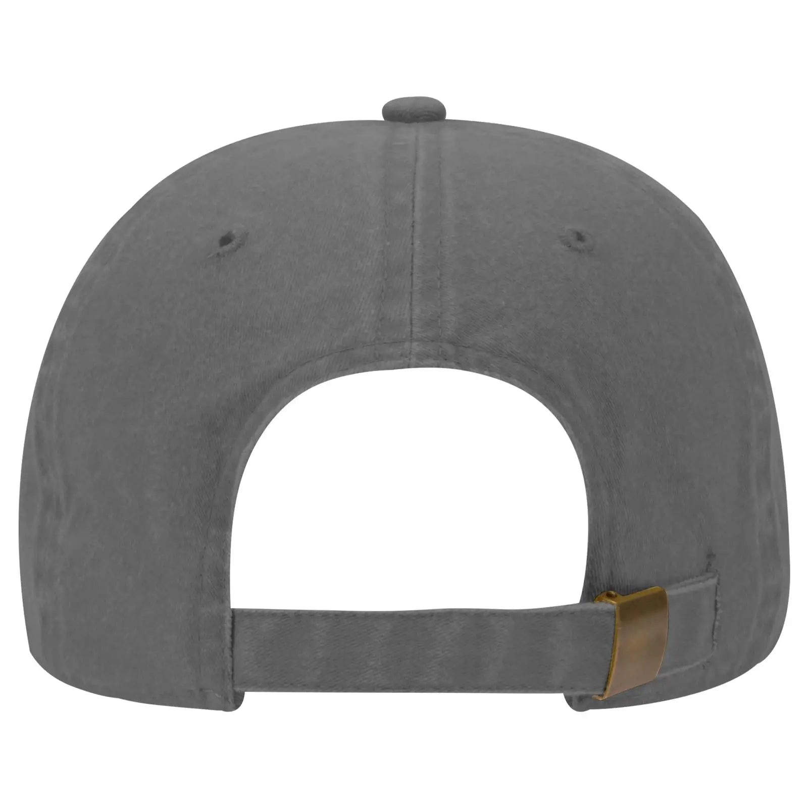 OTTO 18-202 6 Panel Low Profile Dad Cap - Char. Gray - Char. Gray / 6 1/2’’ - 7 5/8’’