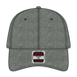 OTTO 18-202 6 Panel Low Profile Dad Cap - Char. Gray - Char. Gray / 6 1/2’’ - 7 5/8’’