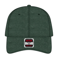 OTTO 18-202 6 Panel Low Profile Dad Cap - Dk. Green - Dk. Green / 6 1/2’’ - 7 5/8’’