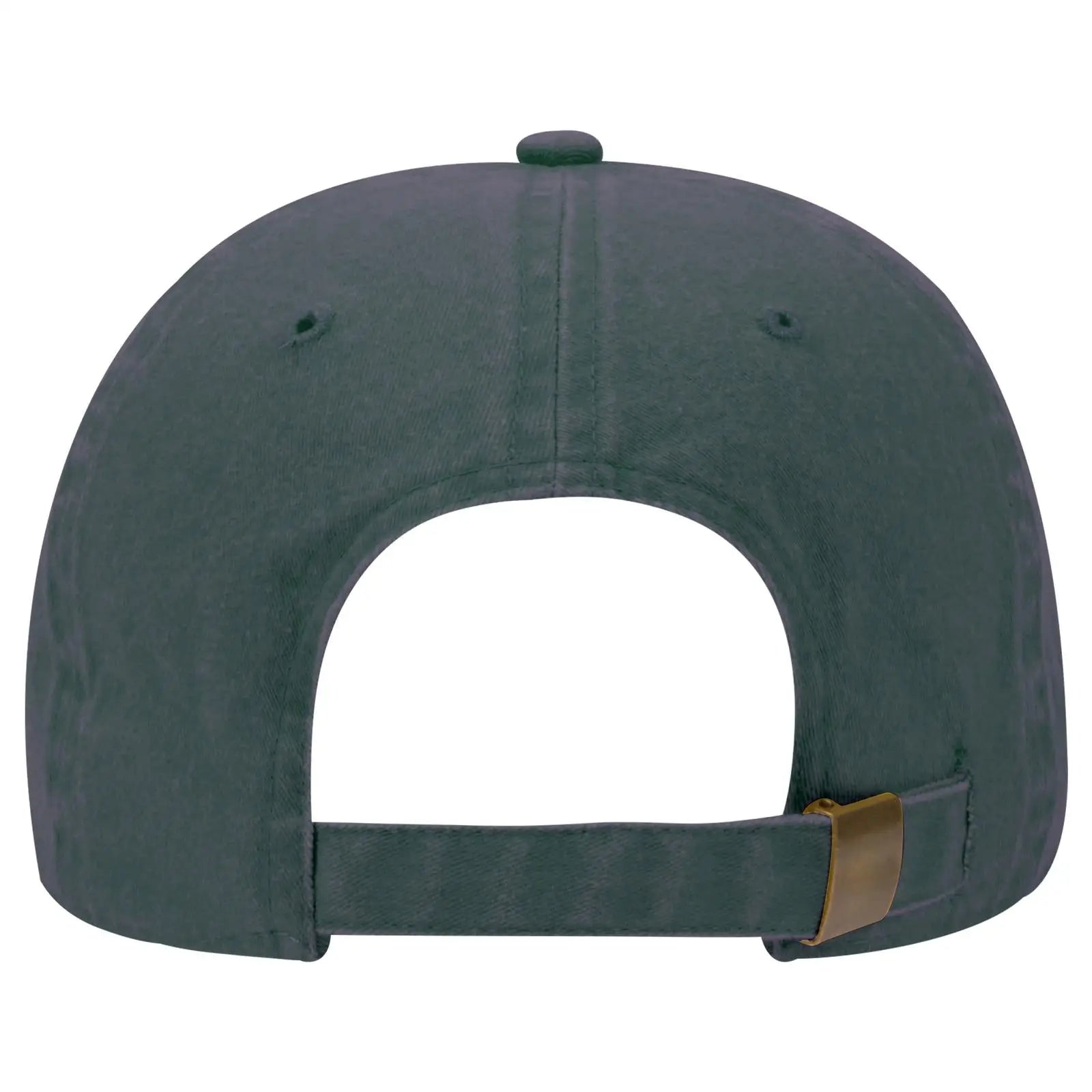 OTTO 18-202 6 Panel Low Profile Dad Cap - Dk. Green - Dk. Green / 6 1/2’’ - 7 5/8’’