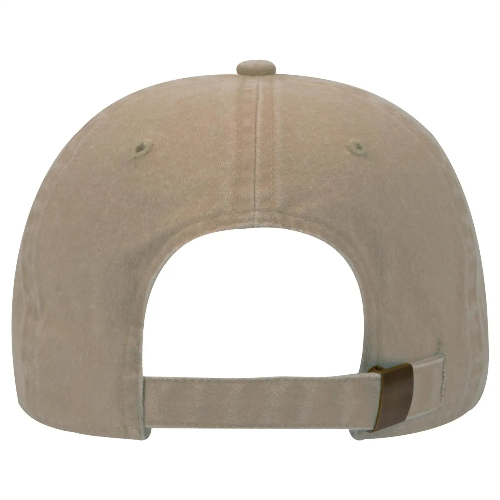 OTTO 18-202 6 Panel Low Profile Dad Cap - Khaki - Khaki / 6 1/2’’ - 7 5/8’’
