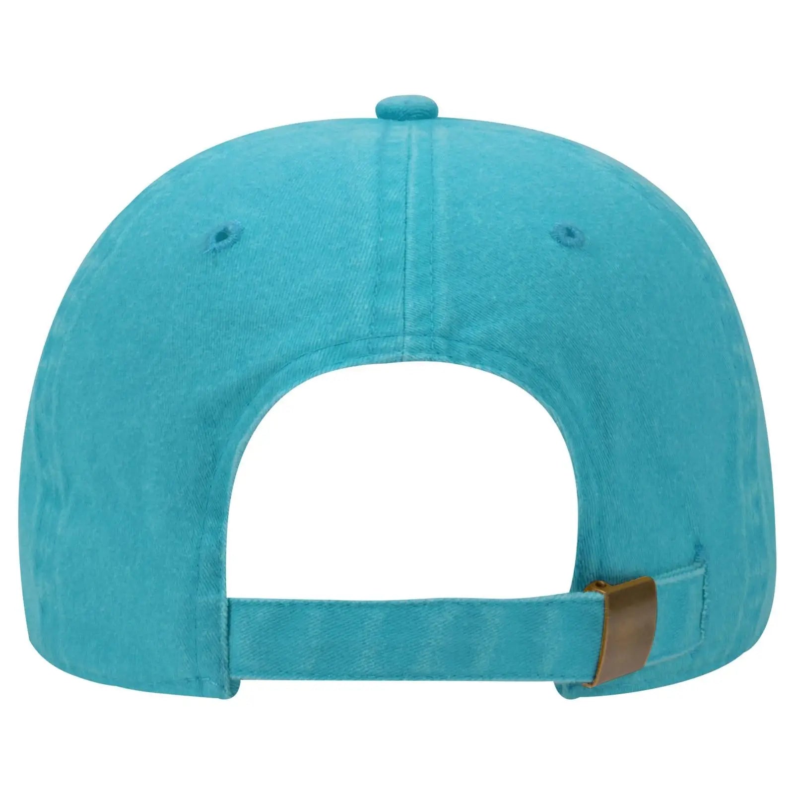 OTTO 18-202 6 Panel Low Profile Dad Cap - Lake Blue - Lake Blue / 6 1/2’’ - 7 5/8’’