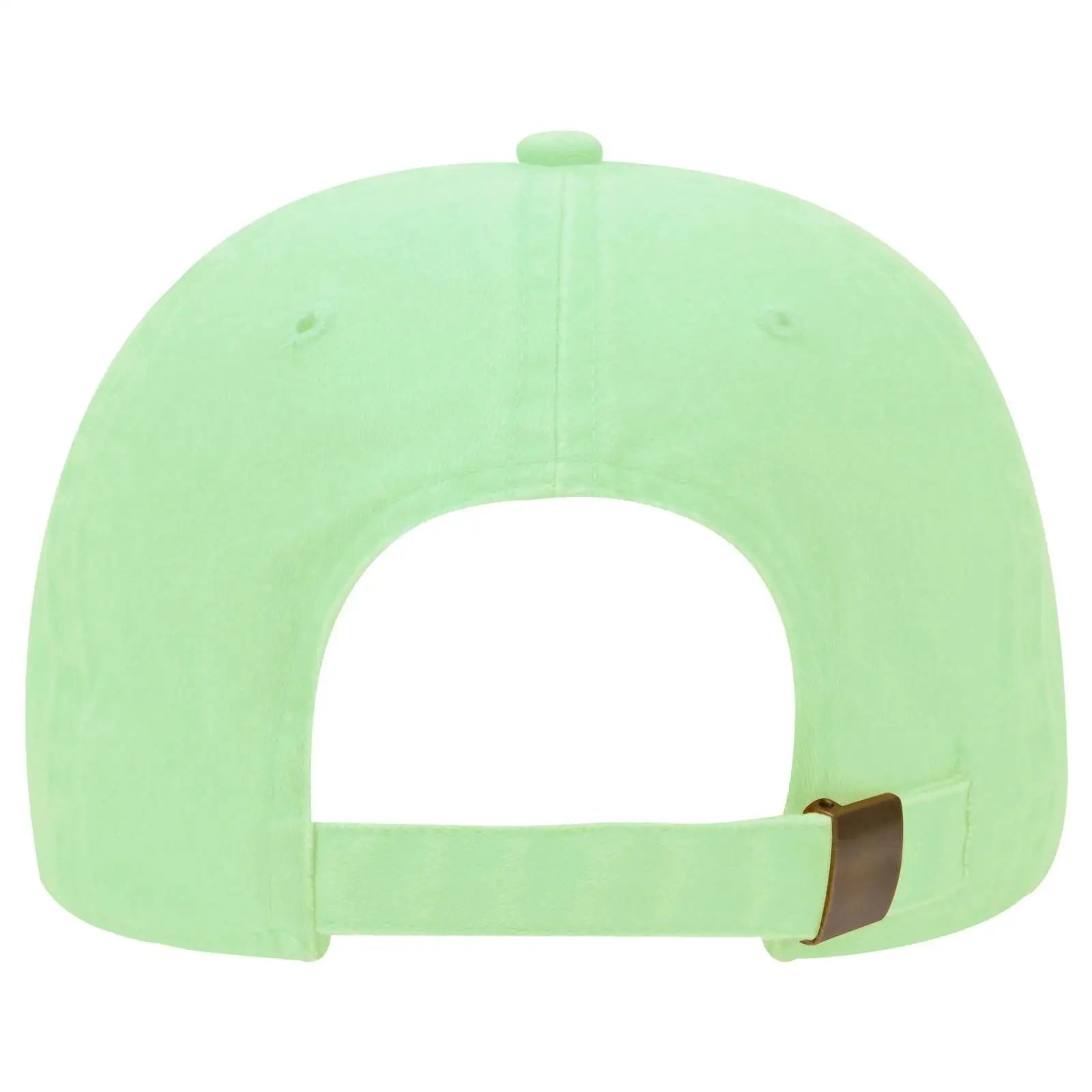 OTTO 18-202 6 Panel Low Profile Dad Cap - Lime - Lime / 6 1/2’’ - 7 5/8’’