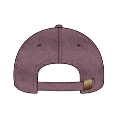 OTTO 18-202 6 Panel Low Profile Dad Cap - Maroon - Maroon / 6 1/2’’ - 7 5/8’’