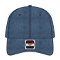 OTTO 18-202 6 Panel Low Profile Dad Cap - Navy - Navy / 6 1/2’’ - 7 5/8’’