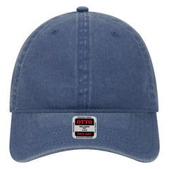 OTTO 18-202 6 Panel Low Profile Dad Cap - Navy - Navy / 6 1/2’’ - 7 5/8’’