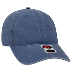 OTTO 18-202 6 Panel Low Profile Dad Cap - Navy - Navy / 6 1/2’’ - 7 5/8’’