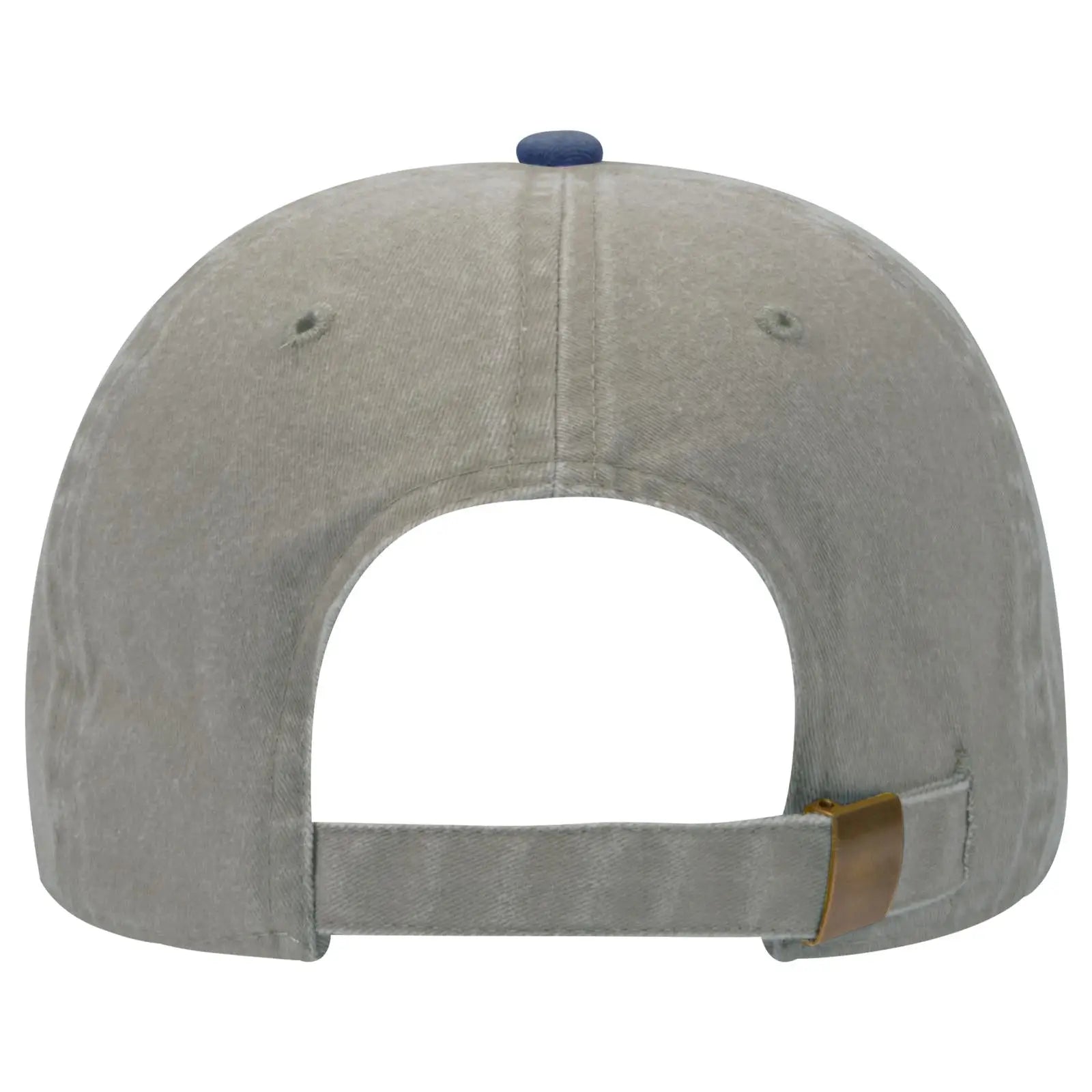 OTTO 18-202 6 Panel Low Profile Dad Cap - Nvy/Gry - Nvy/Gry / 6 1/2’’ - 7 5/8’’