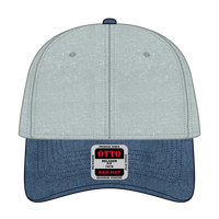 OTTO 18-202 6 Panel Low Profile Dad Cap - Nvy/Gry - Nvy/Gry / 6 1/2’’ - 7 5/8’’