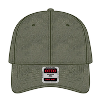 OTTO 18-202 6 Panel Low Profile Dad Cap - Ol. Green - Ol. Green / 6 1/2’’ - 7 5/8’’