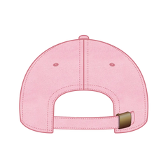 OTTO 18-202 6 Panel Low Profile Dad Cap - Pink - Pink / 6 1/2’’ - 7 5/8’’