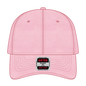 OTTO 18-202 6 Panel Low Profile Dad Cap - Pink - Pink / 6 1/2’’ - 7 5/8’’