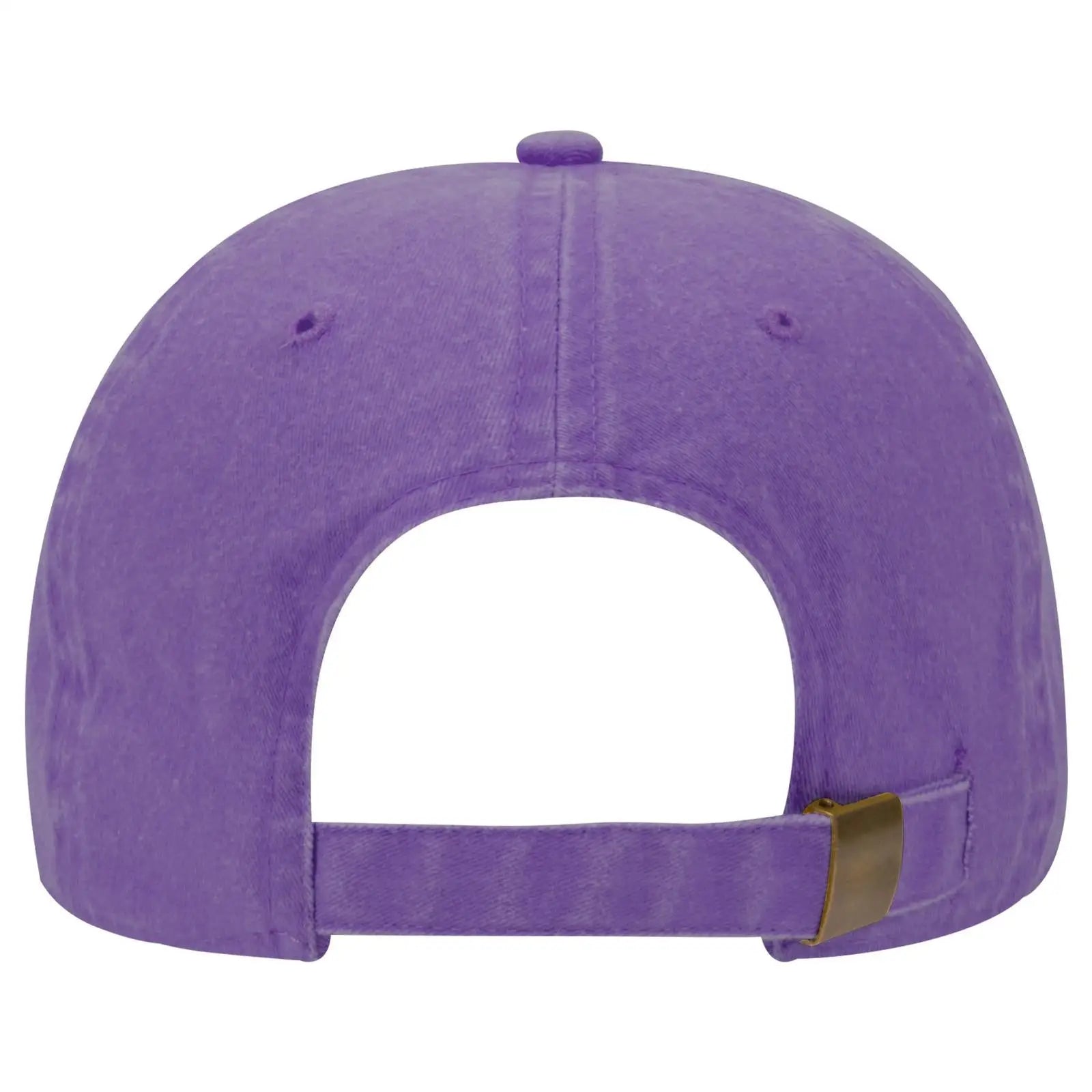 OTTO 18-202 6 Panel Low Profile Dad Cap - Purple - Purple / 6 1/2’’ - 7 5/8’’